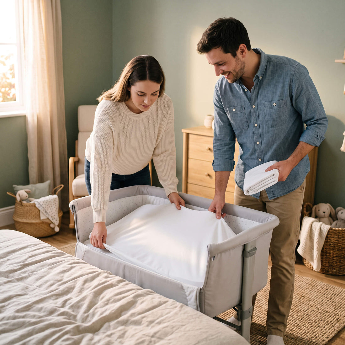 Comfier Sleep Fitted Sheets for Crib beds