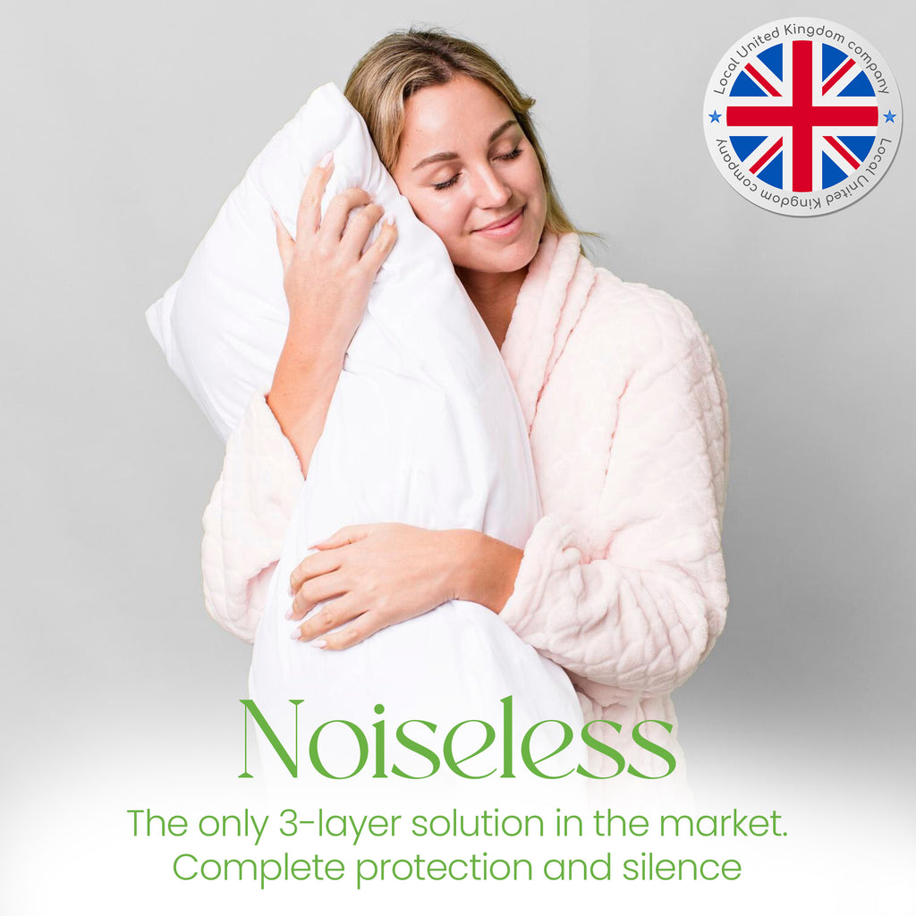 Bamboo Pillow Protectors with Zip Standard Size 48 x 74 cm