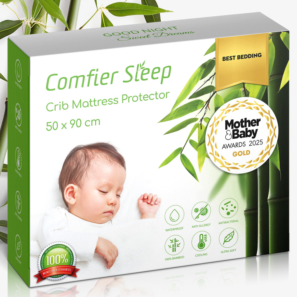 Bamboo Mattress protector for Baby Crib 50 x 90 cm