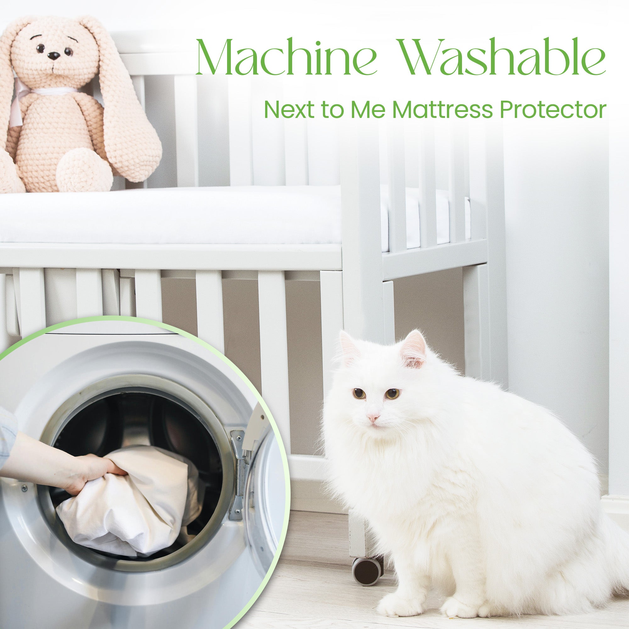 Bamboo Mattress protector for Baby Crib 50 x 90 cm