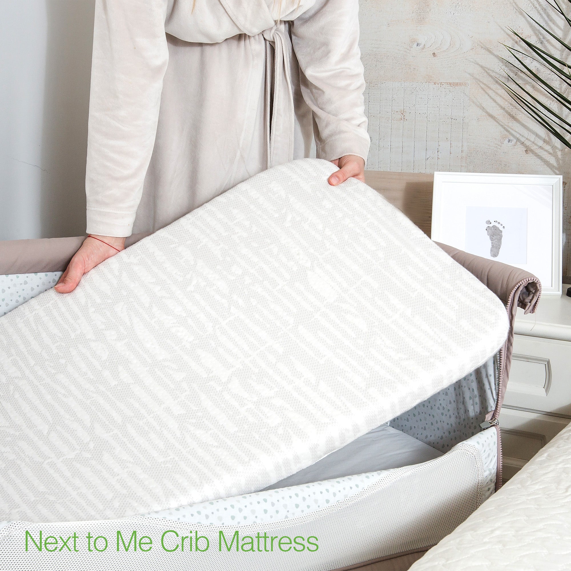 Crib Mattress 50x83 cm Fits All Standard Chicco Cribs