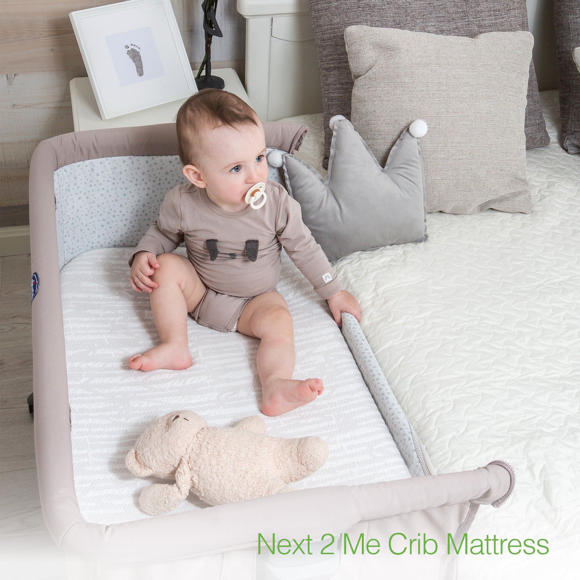 Crib Mattress 50x83 cm Fits All Standard Chicco Cribs